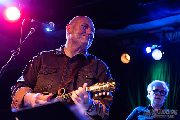 John Driskell Hopkins, Peter Buck, and Lenny Kaye