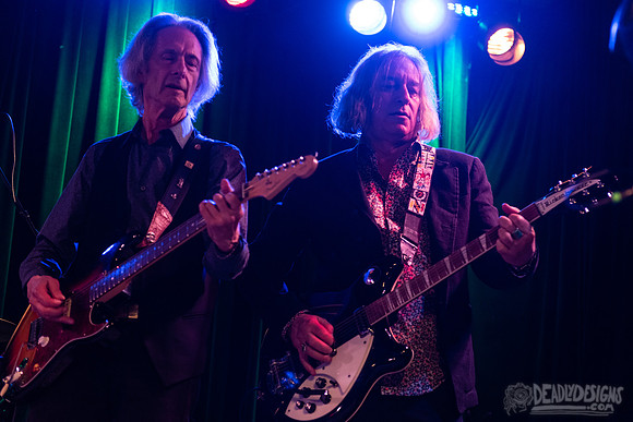 John Driskell Hopkins, Peter Buck, and Lenny Kaye