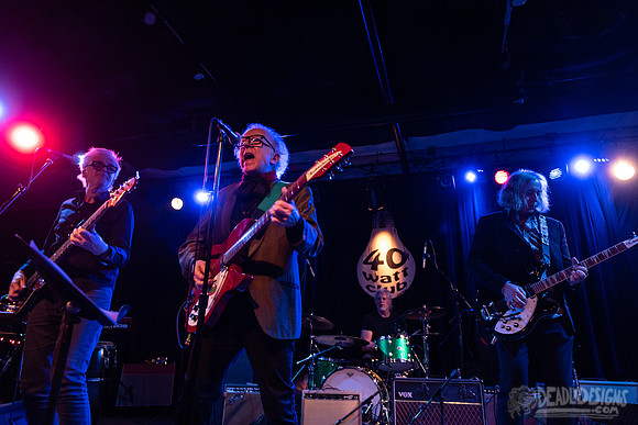 Mitch Easter, Peter Buck, and Lenny Kaye