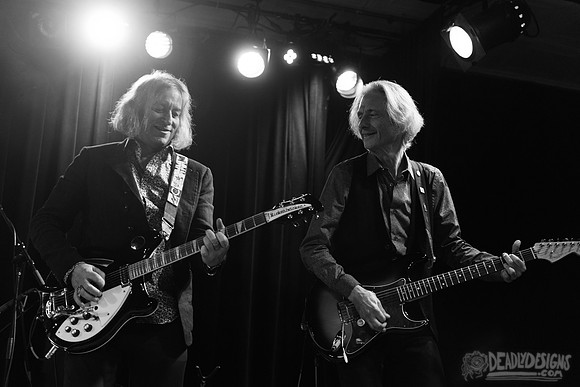 Mitch Easter, Peter Buck, and Lenny Kaye