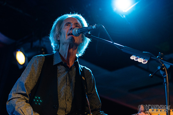 Mitch Easter, Mike Mills, Peter Buck, and Lenny Kaye