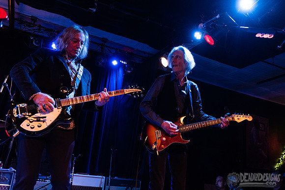 Mitch Easter, Peter Buck, and Lenny Kaye
