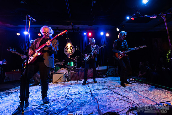 Mitch Easter, Peter Buck, and Lenny Kaye