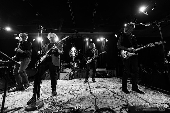 Mitch Easter, Peter Buck, and Lenny Kaye