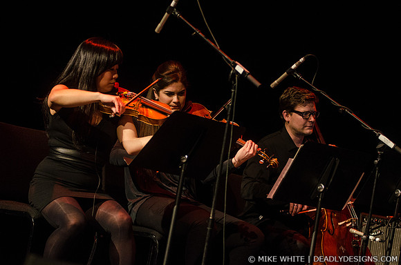 Wordless Orchestra playing film cues by Jonny Greenwood from There Will Be Blood