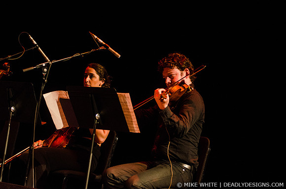 Wordless Orchestra playing film cues by Jonny Greenwood from There Will Be Blood
