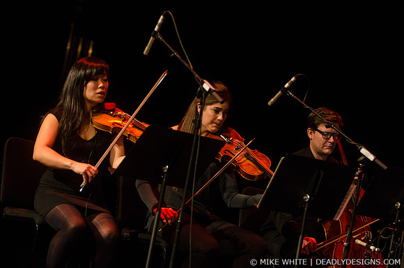Wordless Orchestra playing film cues by Jonny Greenwood from There Will Be Blood