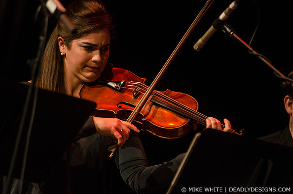 Wordless Orchestra playing film cues by Jonny Greenwood from There Will Be Blood