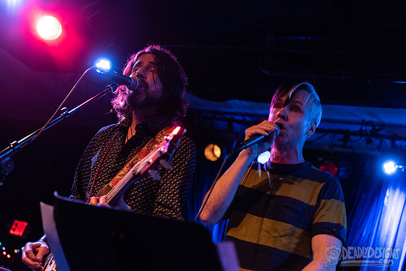 John Cameron Mitchell and Rich Robinson