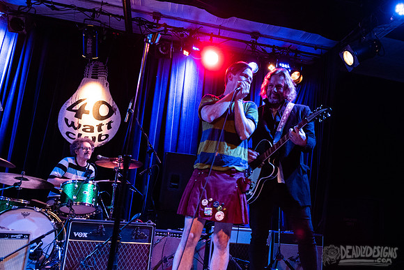 John Cameron Mitchell and Rich Robinson