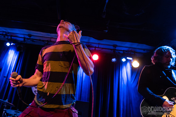 John Cameron Mitchell and Rich Robinson