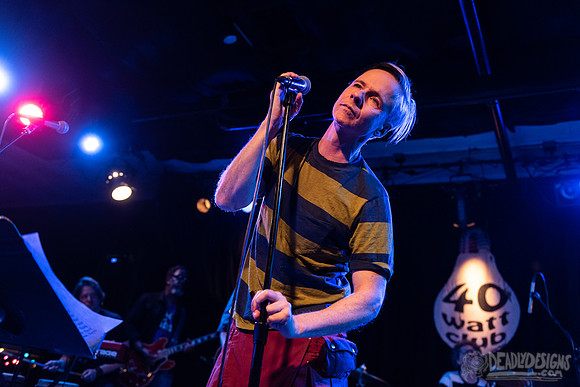 John Cameron Mitchell and Rich Robinson