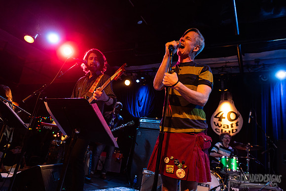 John Cameron Mitchell and Rich Robinson