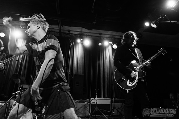 John Cameron Mitchell and Rich Robinson