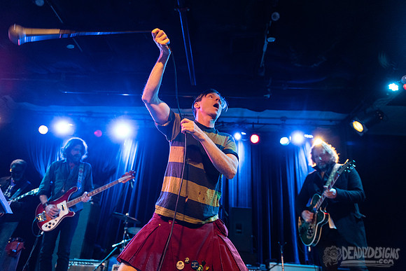 John Cameron Mitchell and Rich Robinson