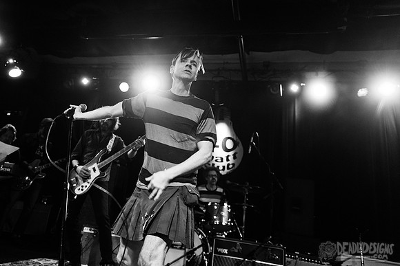 John Cameron Mitchell and Rich Robinson