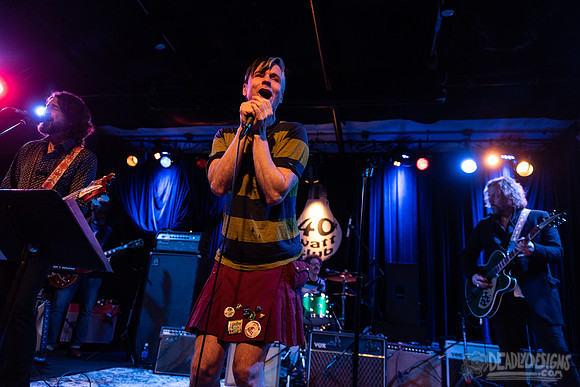John Cameron Mitchell and Rich Robinson