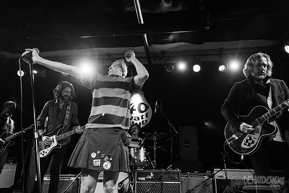 John Cameron Mitchell and Rich Robinson