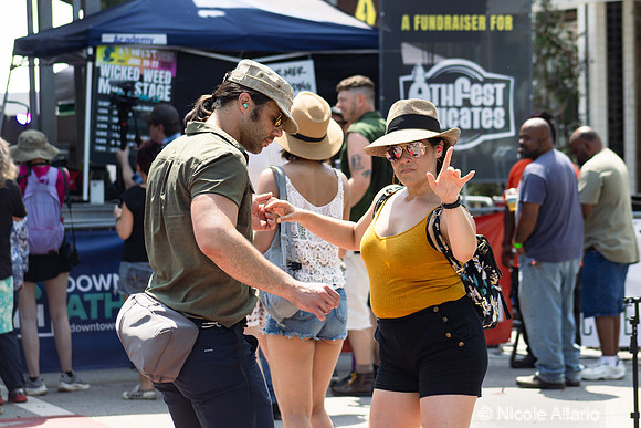People of AthFest (by Nicole Allario)