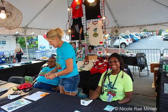 Merchandise & Volunteers (Nicole Rae Minish)