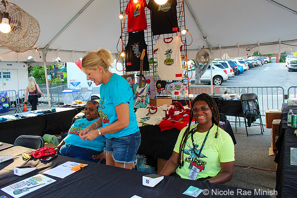 Merchandise & Volunteers (Nicole Rae Minish)