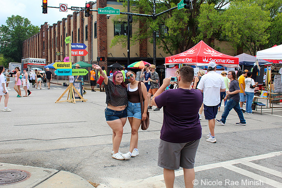 People of AthFest (Nicole Rae Minish)