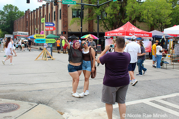 People of AthFest (Nicole Rae Minish)