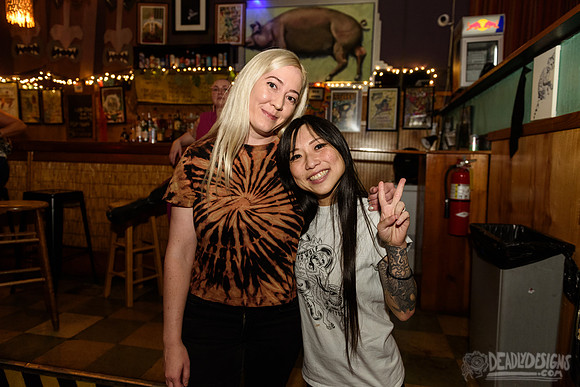 Naoko Uno and Jessica Smith