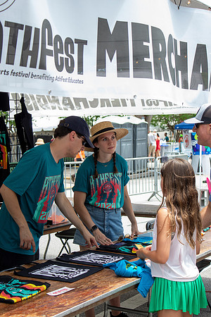 Merchandise & Volunteers (by Abigail Cantlay)