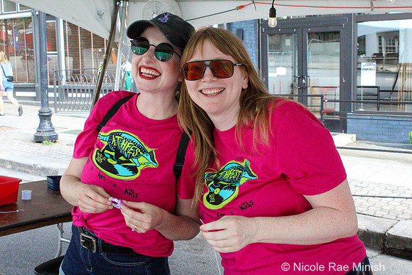 Merchandise & Volunteers (by Nicole Rae Minish)