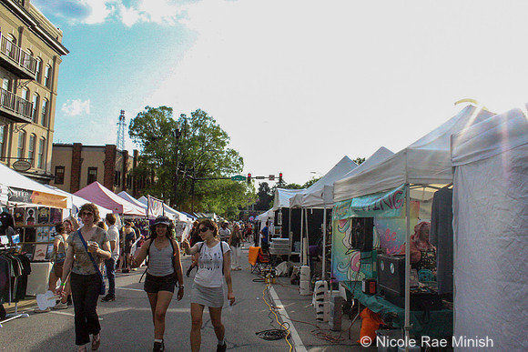 People of AthFest (by Nicole Rae Minish)