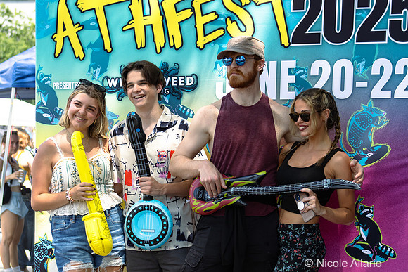 People of AthFest (by Nicole Allario)