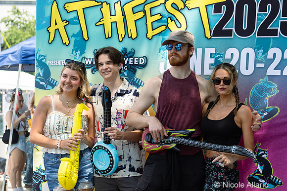 People of AthFest (by Nicole Allario)