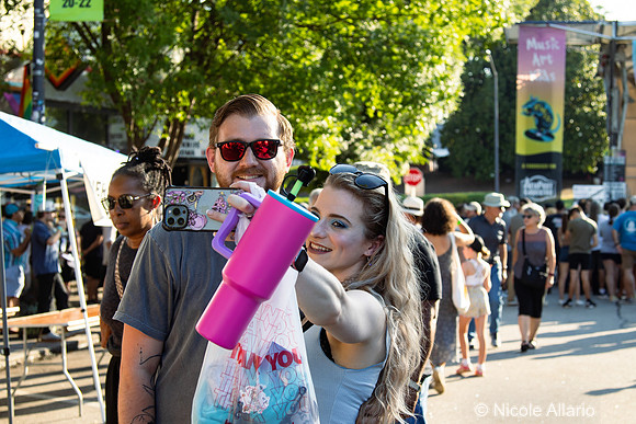 People of AthFest (by Nicole Allario)