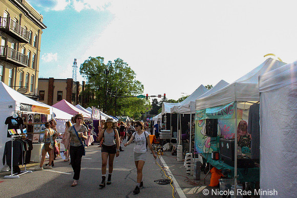 People of AthFest (by Nicole Rae Minish)