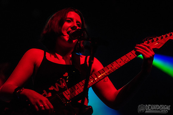Nihilist Cheerleader performing live at the Georgia Theatre on July 24, 2019, in Athens, Georgia.