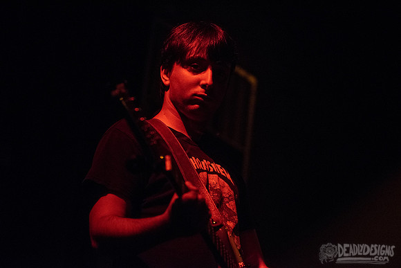 Nihilist Cheerleader performing live at the Georgia Theatre on July 24, 2019, in Athens, Georgia.