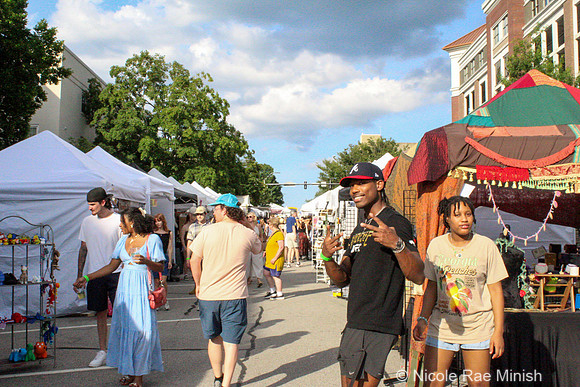 People of AthFest (by Nicole Rae Minish)