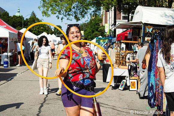 People of AthFest (by Nicole Allario)