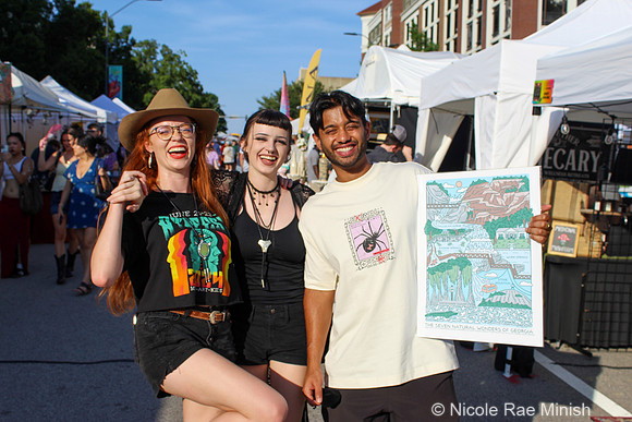 People of AthFest (by Nicole Rae Minish)