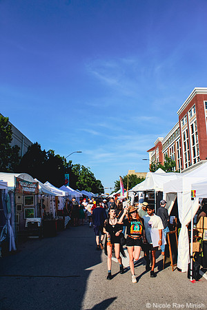 People of AthFest (by Nicole Rae Minish)