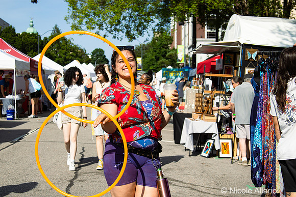 People of AthFest (by Nicole Allario)