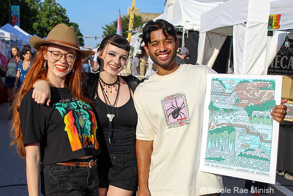People of AthFest (by Nicole Rae Minish)
