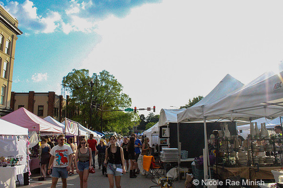 People of AthFest (by Nicole Rae Minish)