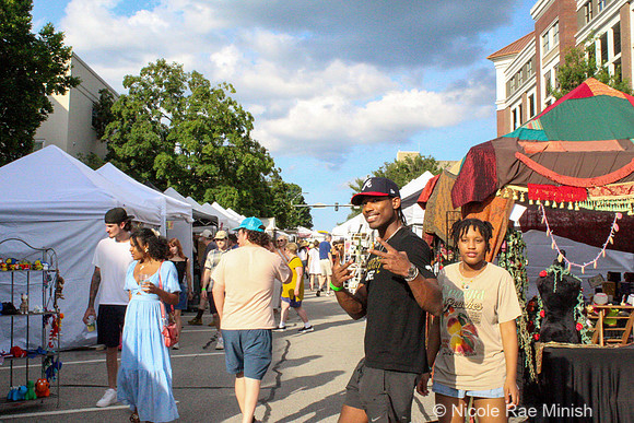 People of AthFest (by Nicole Rae Minish)