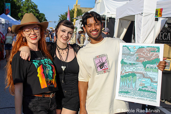 People of AthFest (by Nicole Rae Minish)