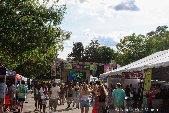 People of AthFest (by Nicole Rae Minish)