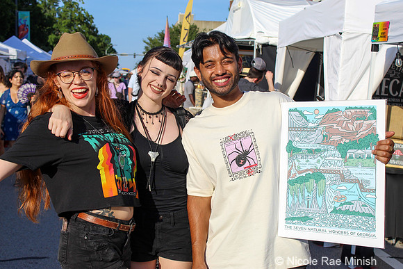 People of AthFest (by Nicole Rae Minish)