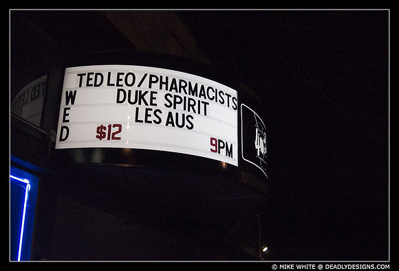 Ted Leo + the Pharmacists